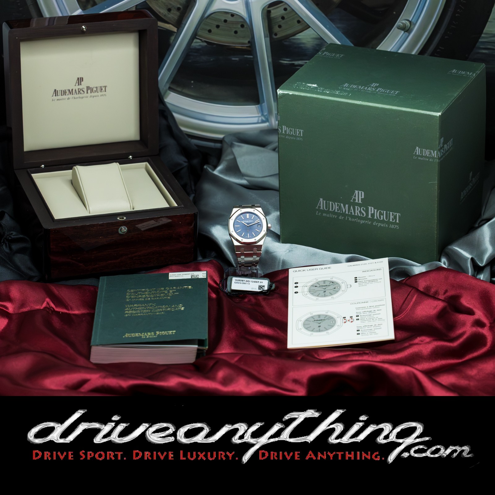 Audemars Piguet Royal Oak “Jumbo” 15202ST.OO.1240ST.01 | Full Set 39mm