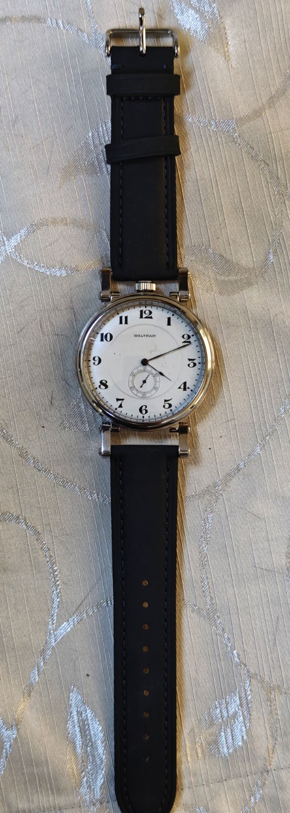 Waltham 1912, 17J, *Very Rare* Ruby Grade marriage/conversion watch, 44mm