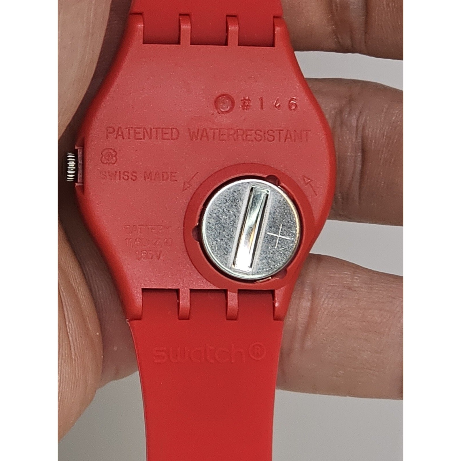 Swatch Red Watch Ref SZ5013 “Only You”