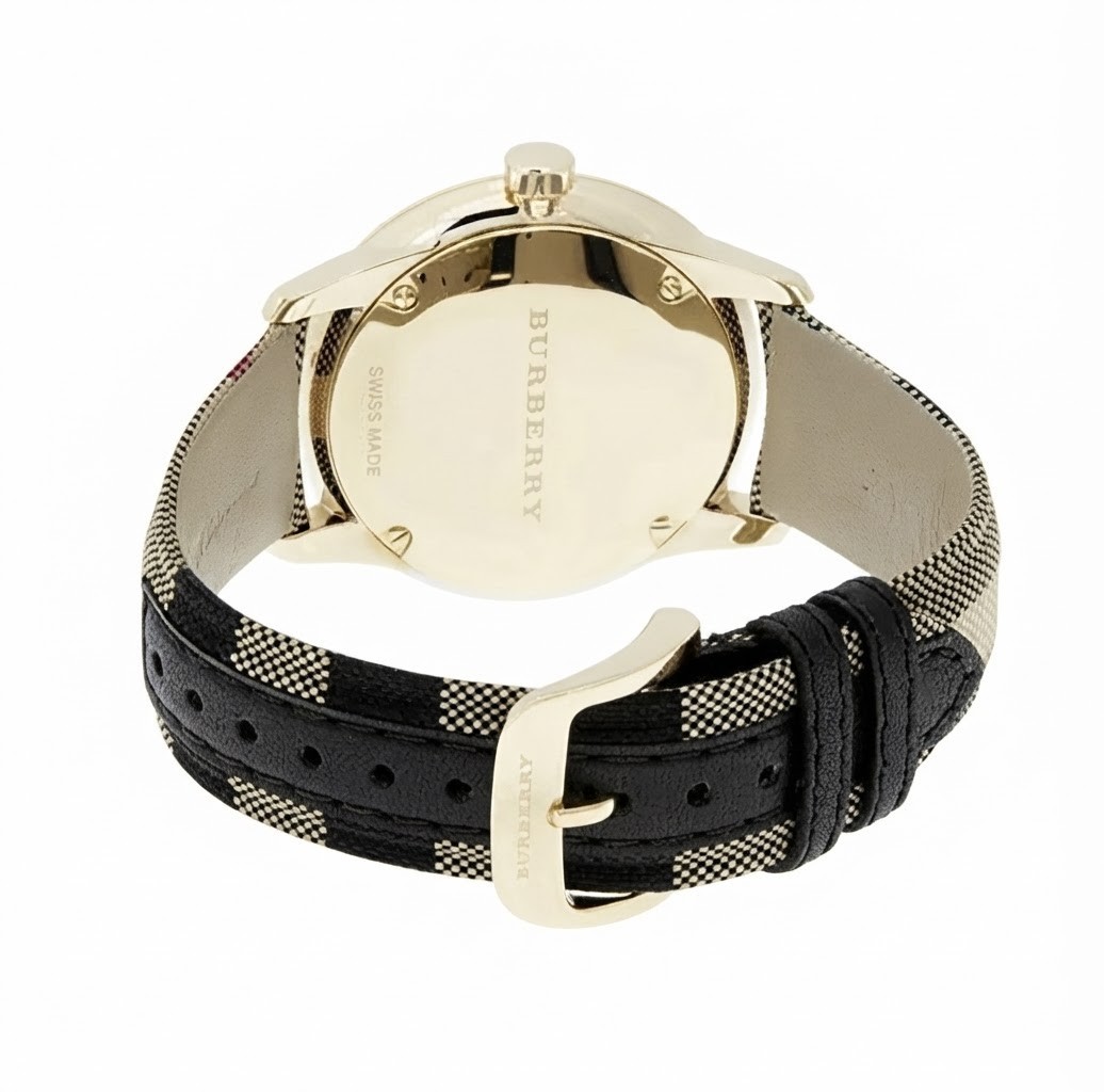 Burberry BU10001 40mm Swiss Fabric Ladies Wristwatch
