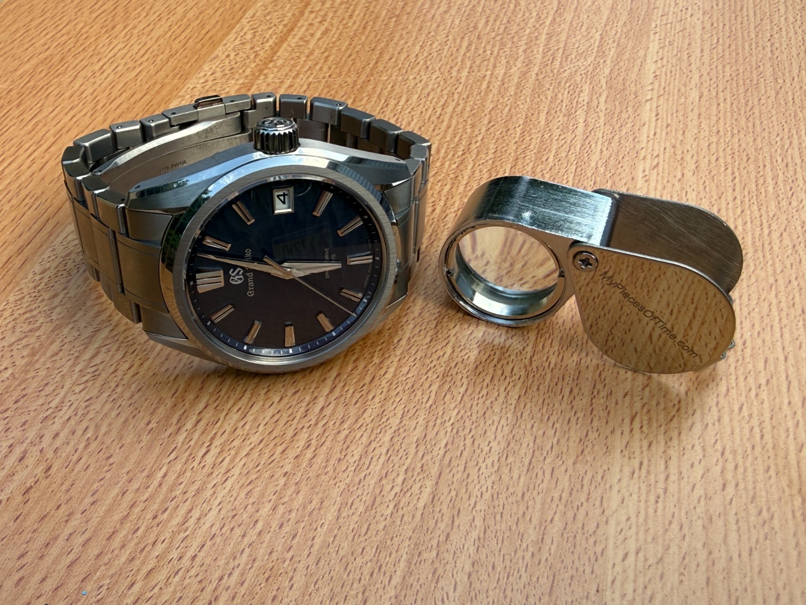 2025 Grand Seiko Evolution 9 “Lake Suwa” Spring Drive Titanium Blue Dial 40MM