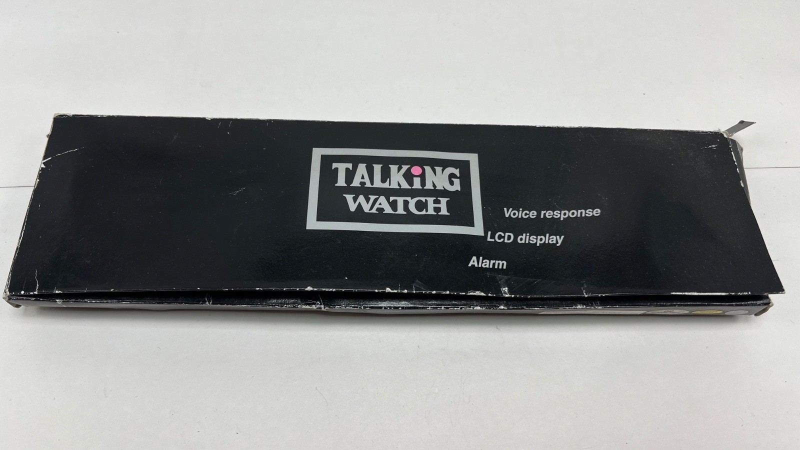 BELL & HOWELL VINTAGE Talking Watch Voice Response LCD Alarm Wristwatch