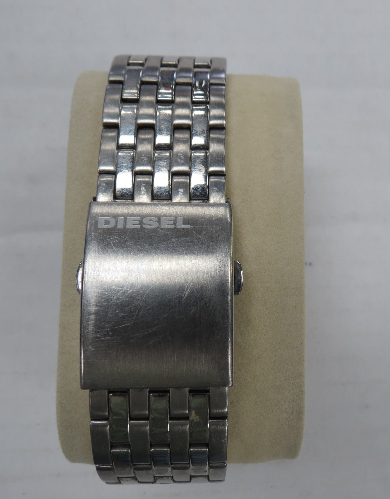 DIESEL MENS WATCH -TIME 2 – 3 BAR – DZ 7259 QUARTZ WATCH METAL BAND !!!