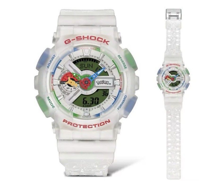 PRESALE CASIO G-SHOCK Pokemon 30th Anniversary GA110PKM-7A *Ready to Ship 7/24*