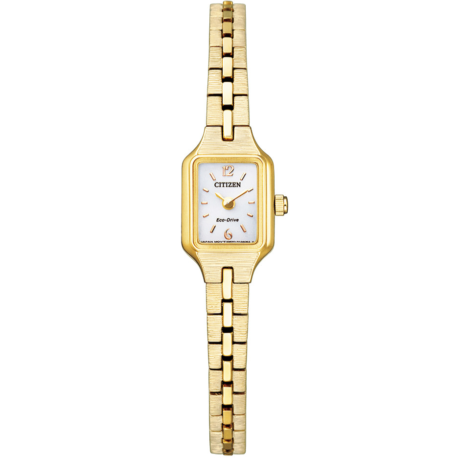 CITIZEN L Kii: EG2042-50A Eco-Drive Solar Analog Watch Gold 13.7mm Women’s