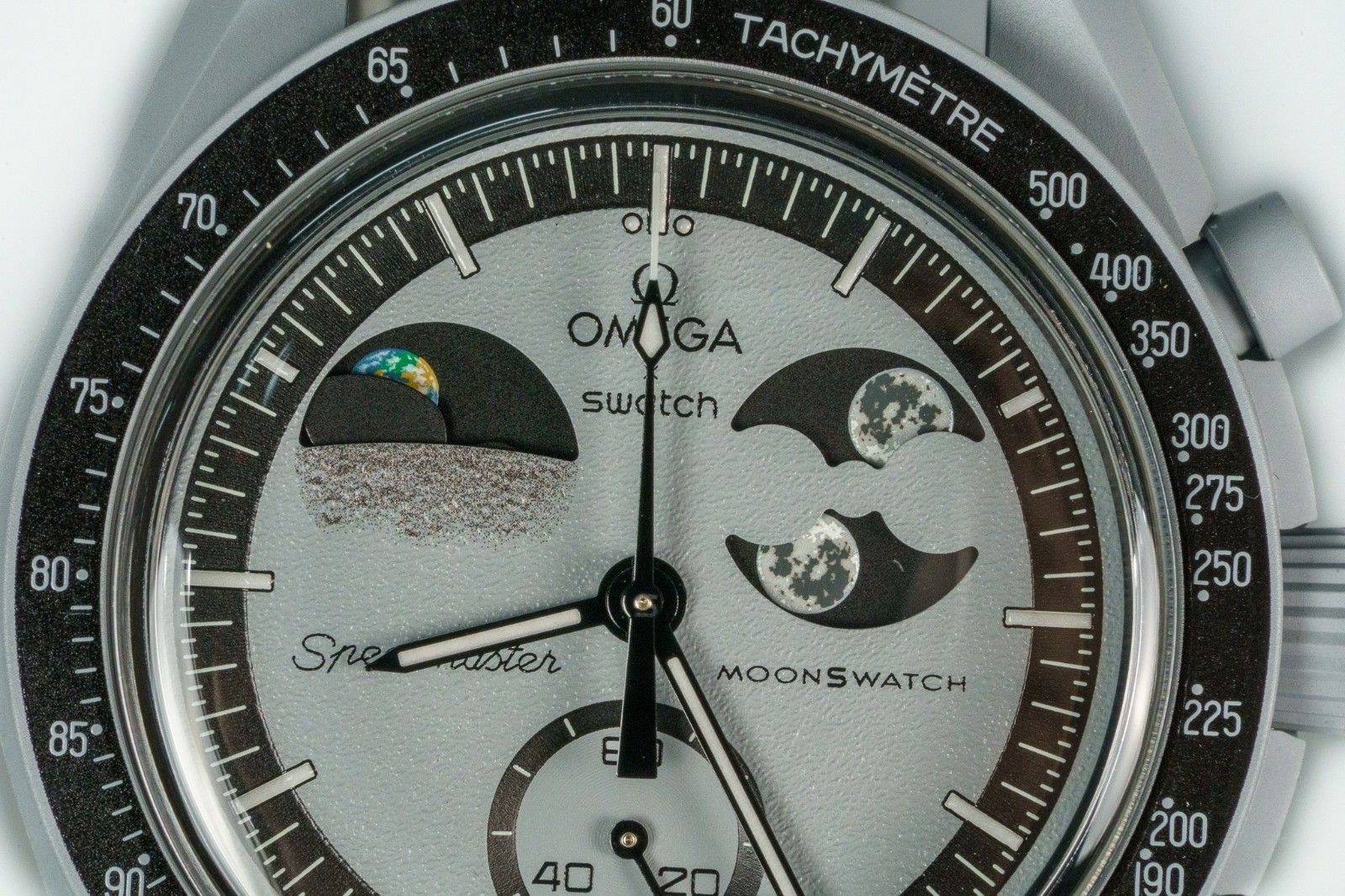 OMEGA x Swatch MoonSwatch Mission to Earthphase Bioceramic Quartz Chronograph