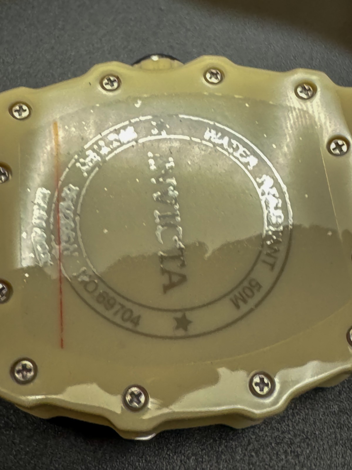 Invicta Racing Sand Beaches – Nitro Gen Men’s Watch 43mm, Beige (69704)