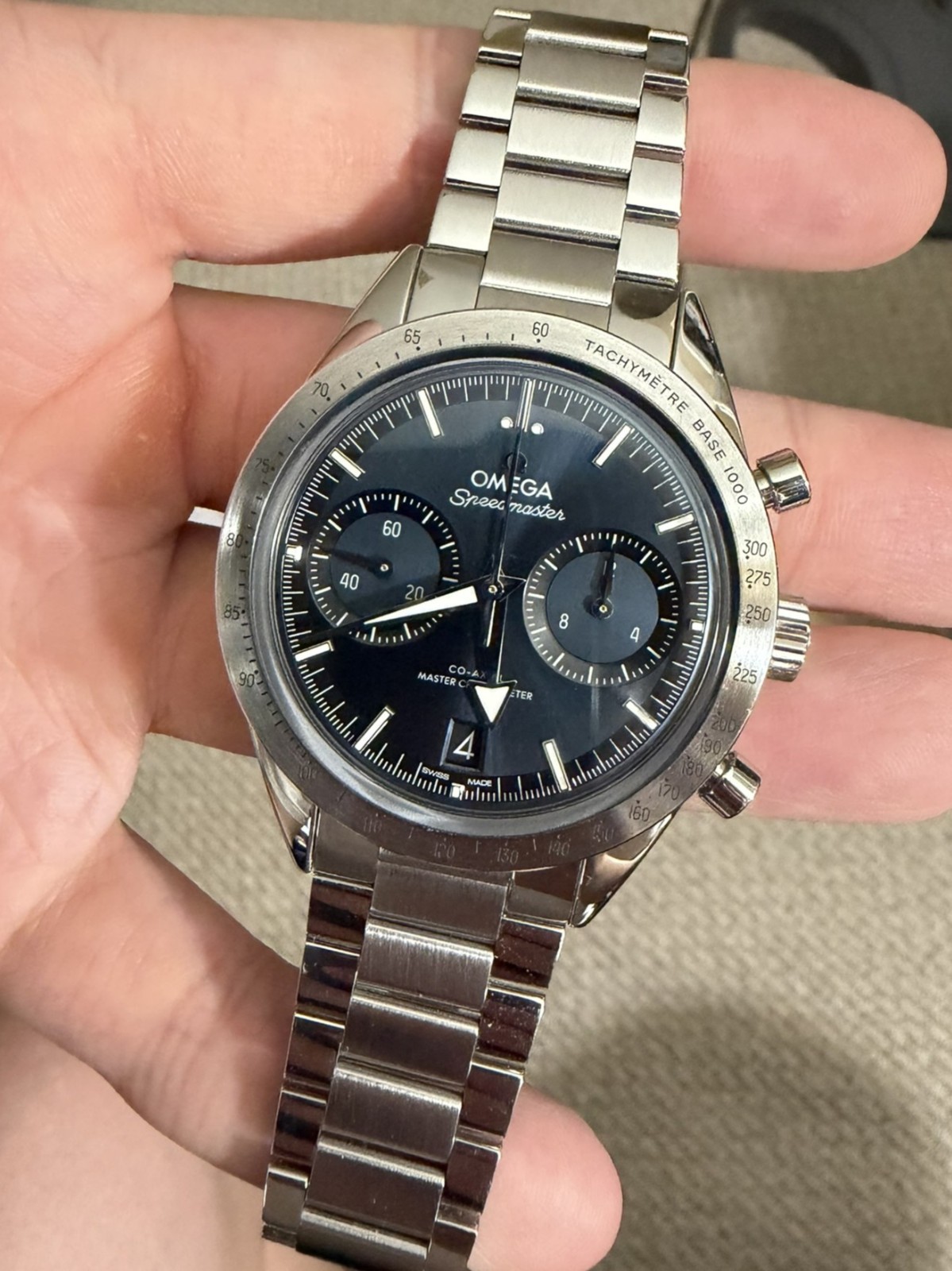 2023 OMEGA Speedmaster ’57 332.10.41.51.03.001 40.5mm Box and Papers Warranty