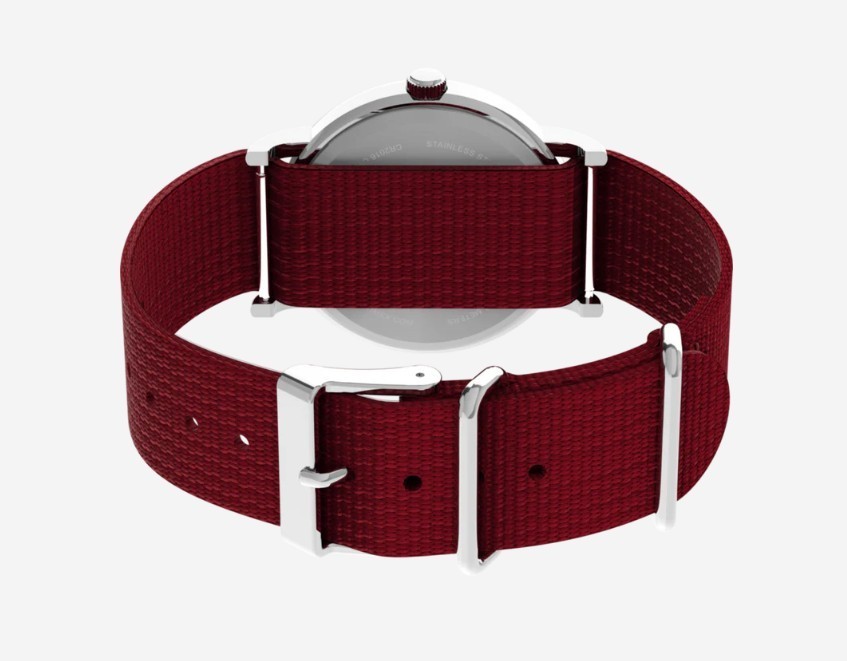 Timex Weekender x Peanuts Balloon 38mm Red Fabric Strap Watch Unisex TW2Y11700