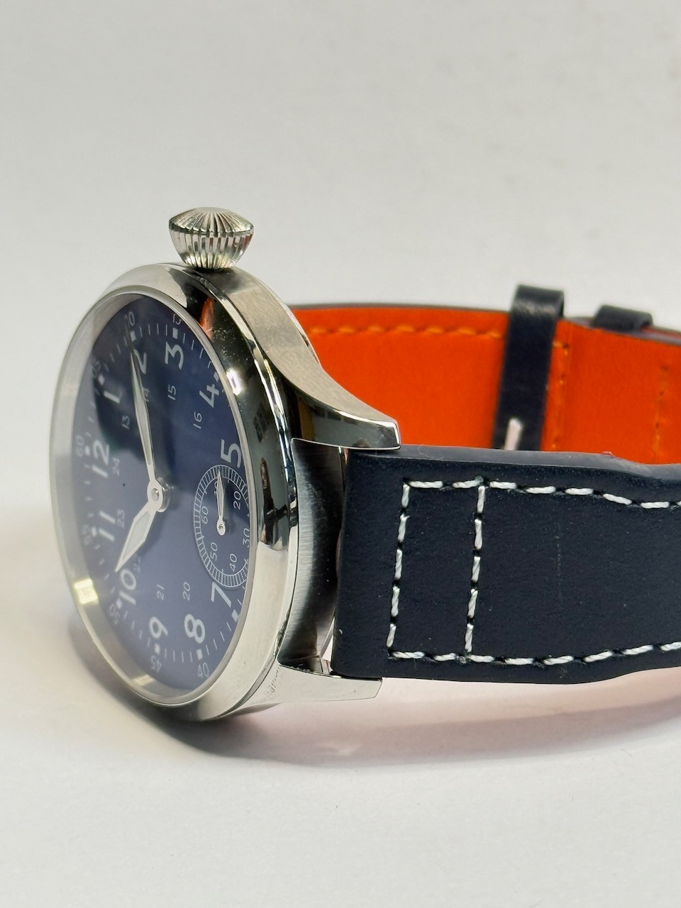 Pike Watches Hamburg Handcrafted Flieger Watch Aviator 41mm Mechanical 30m