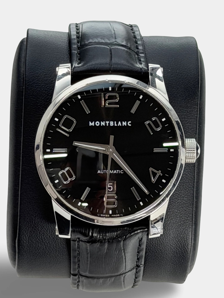 Montblanc TimeWalker 7070 42mm Automatic Men’s Black Dial Steel Watch