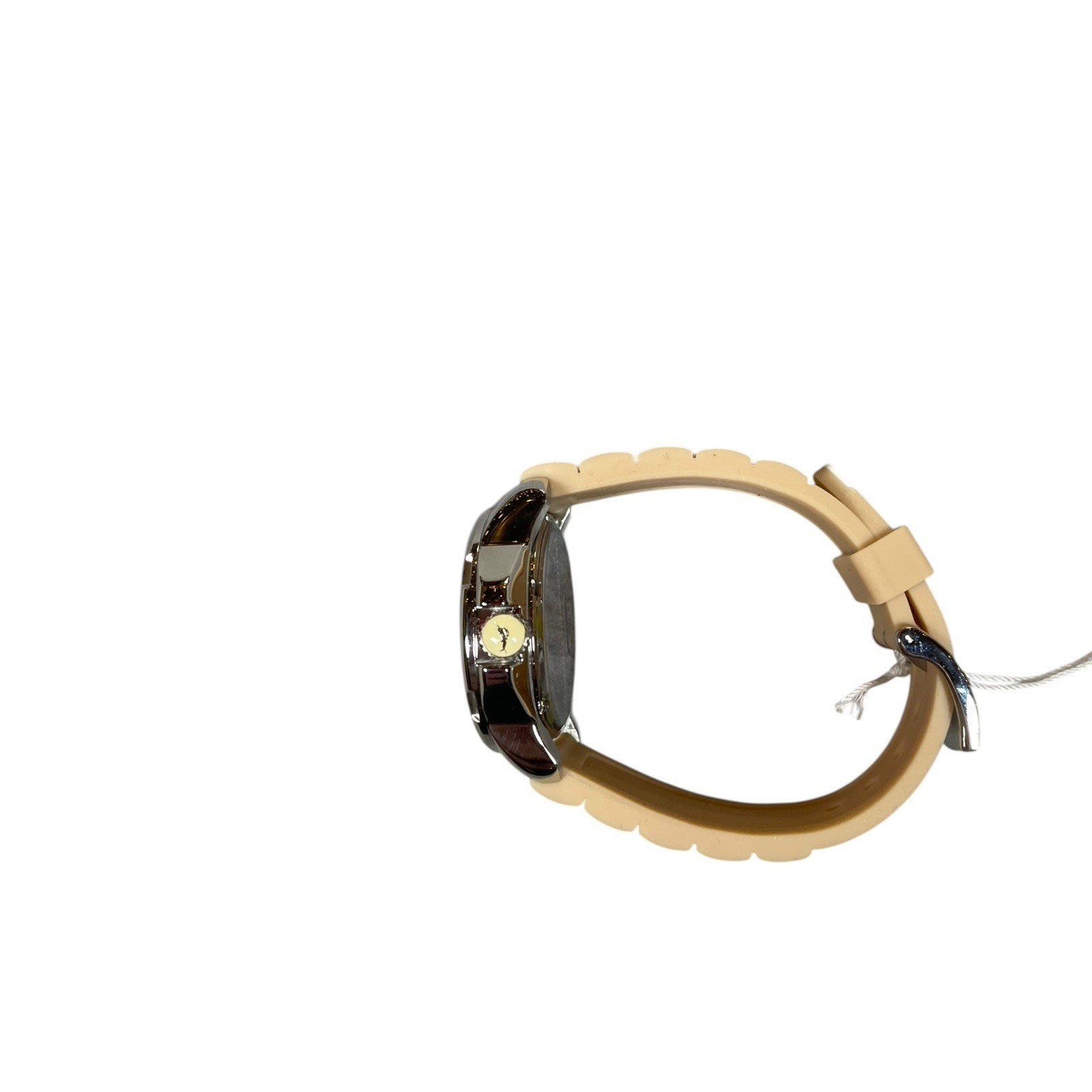 Women’s Tommy Bahama Laguna Watch Silicone Strap White And Tan