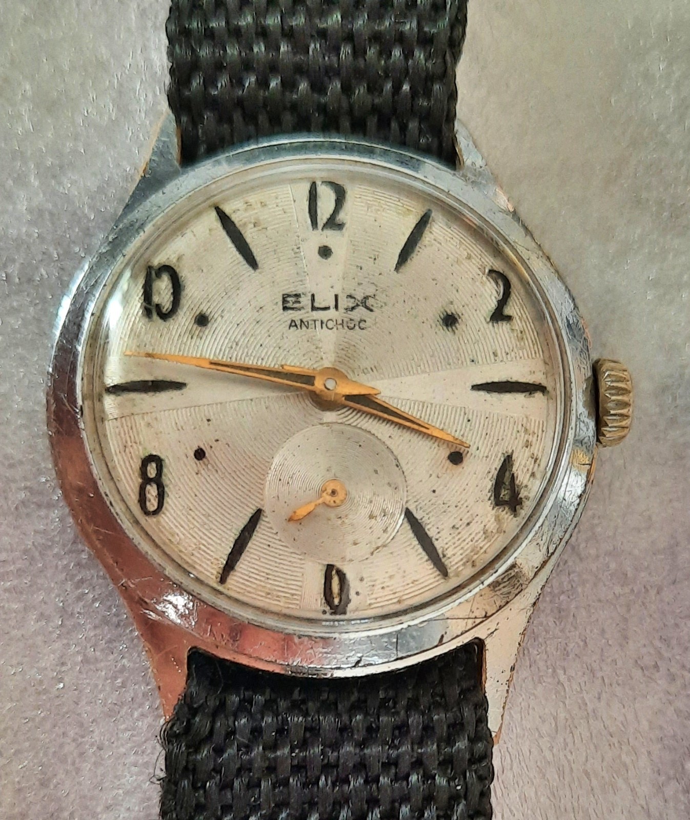 Elix watch – Cupillard FE 233 – Working – Serviced