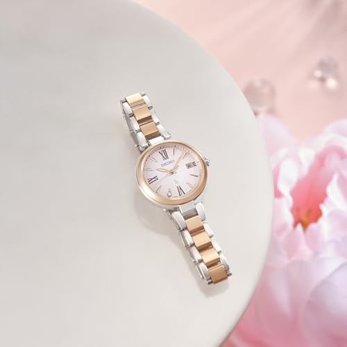 SEIKO LUKIA SSQW082 Quartz Analog Women Pink-Dial Pink|Gold|Silver-Band Wristwat