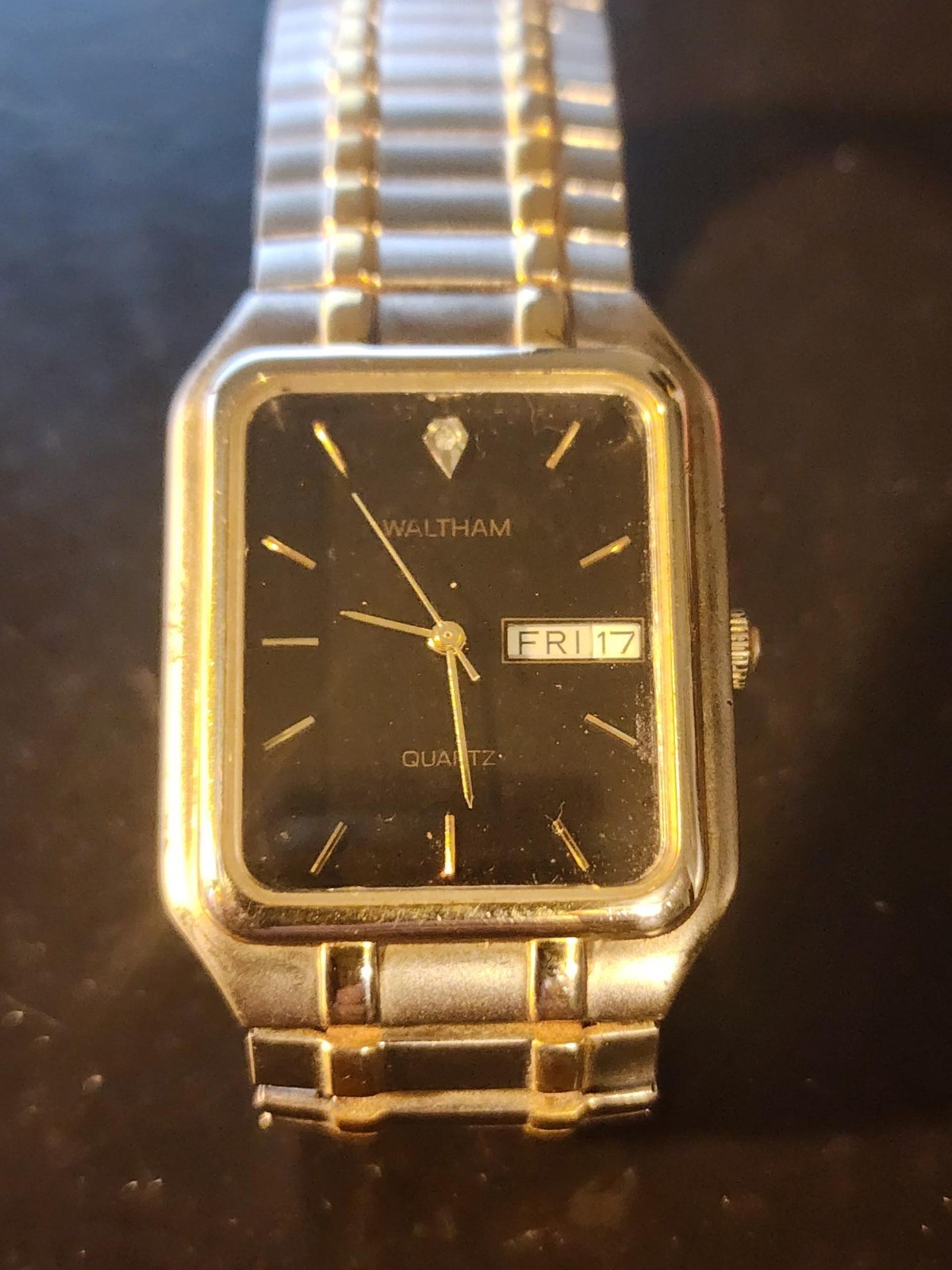 Waltham WME13 Men’s Quartz Day/Date works (new battery)