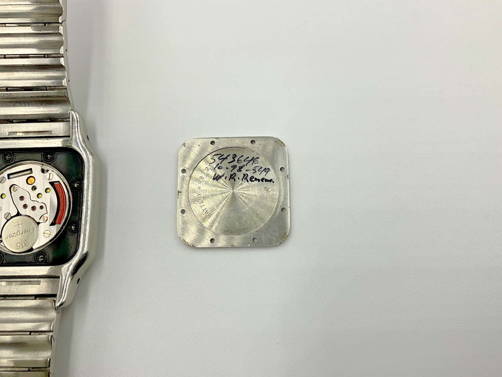 Cartier Santos Galbee 187901, 29mm x 41mm, Date, fits 6.5 inch wrist
