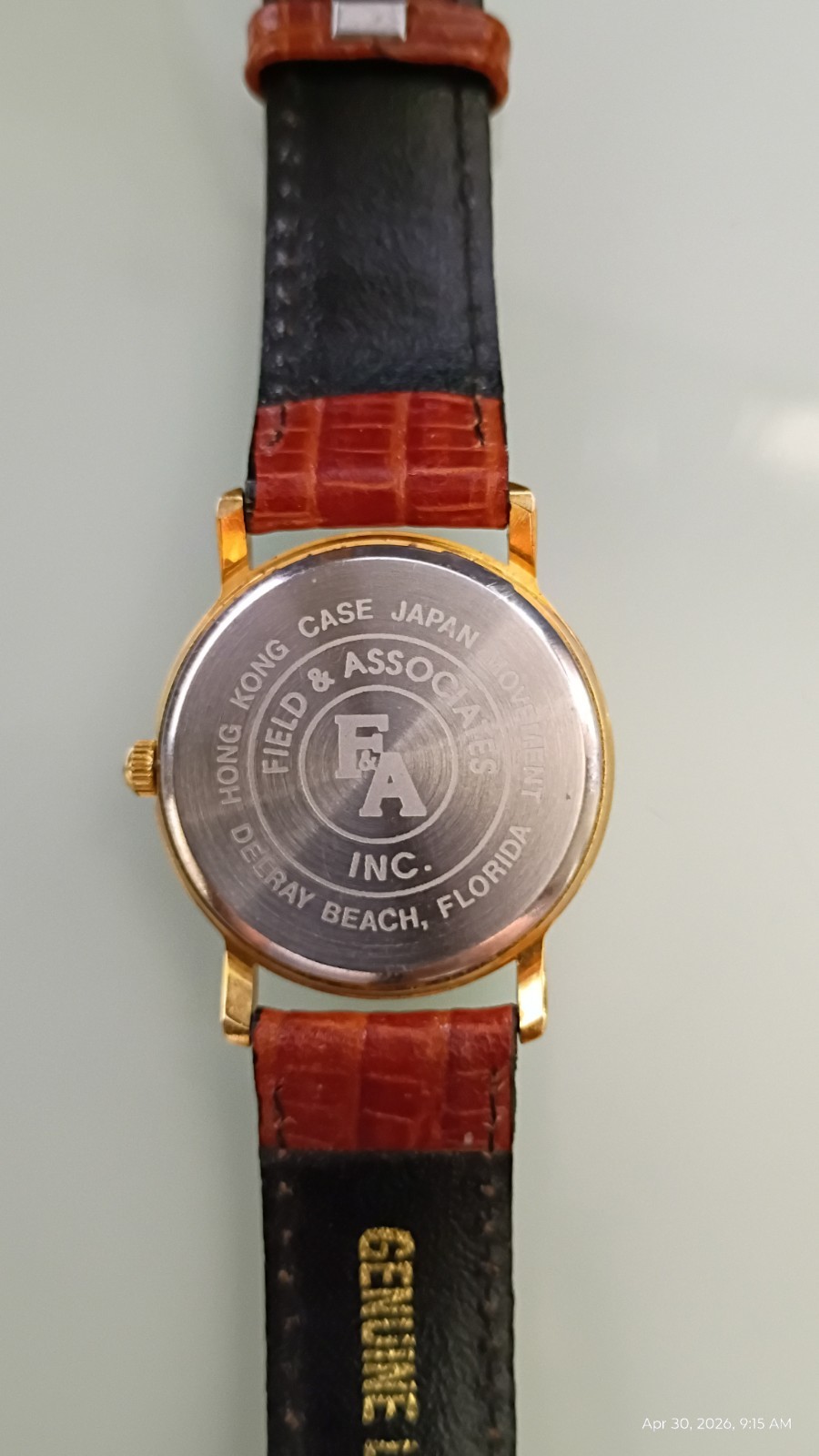 United States Golf Association 1894 Watch