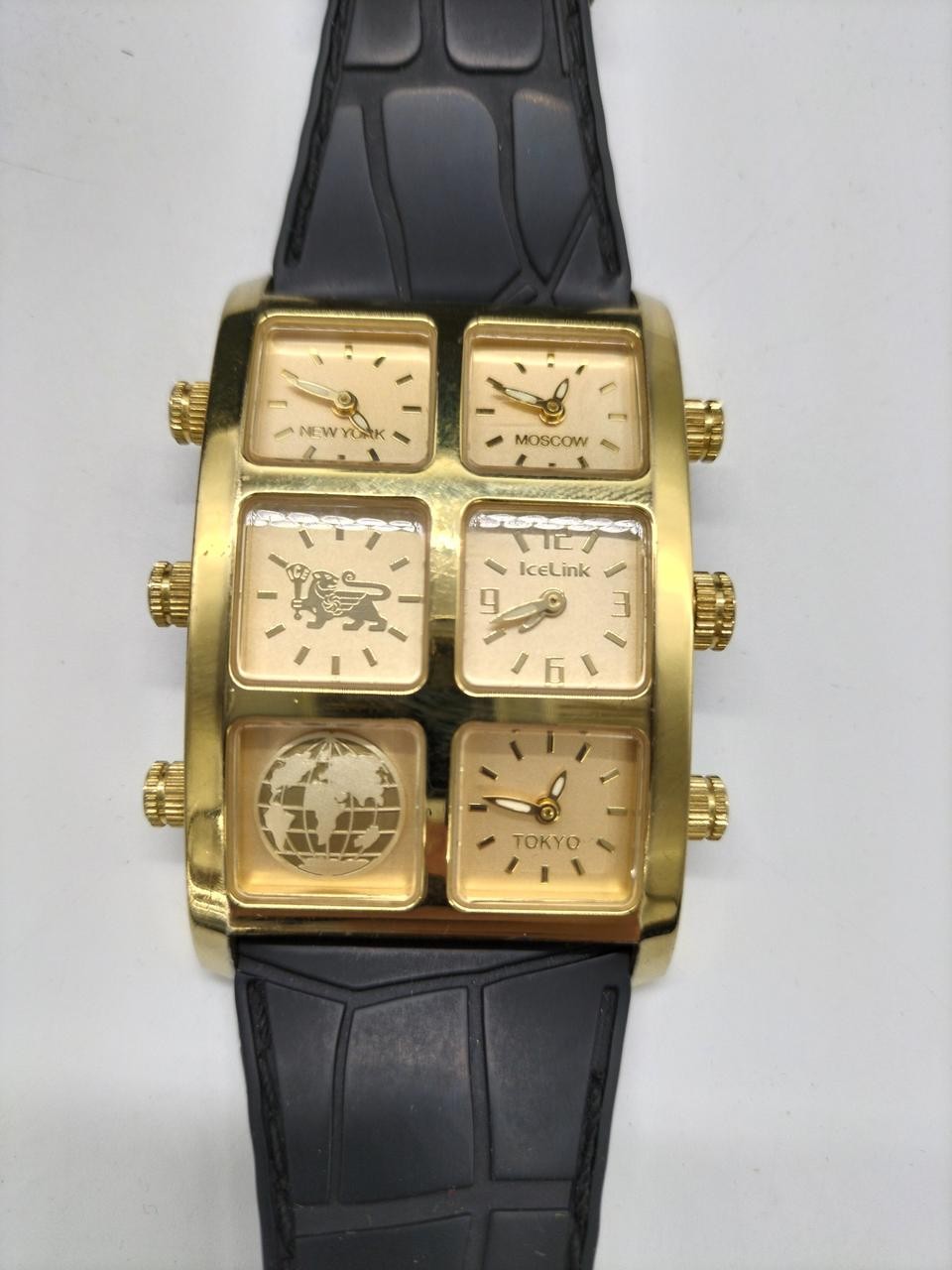 [A4N] IceLink Generation GZS1826 Quartz Analog Classic 4-Time Zone [v2w]