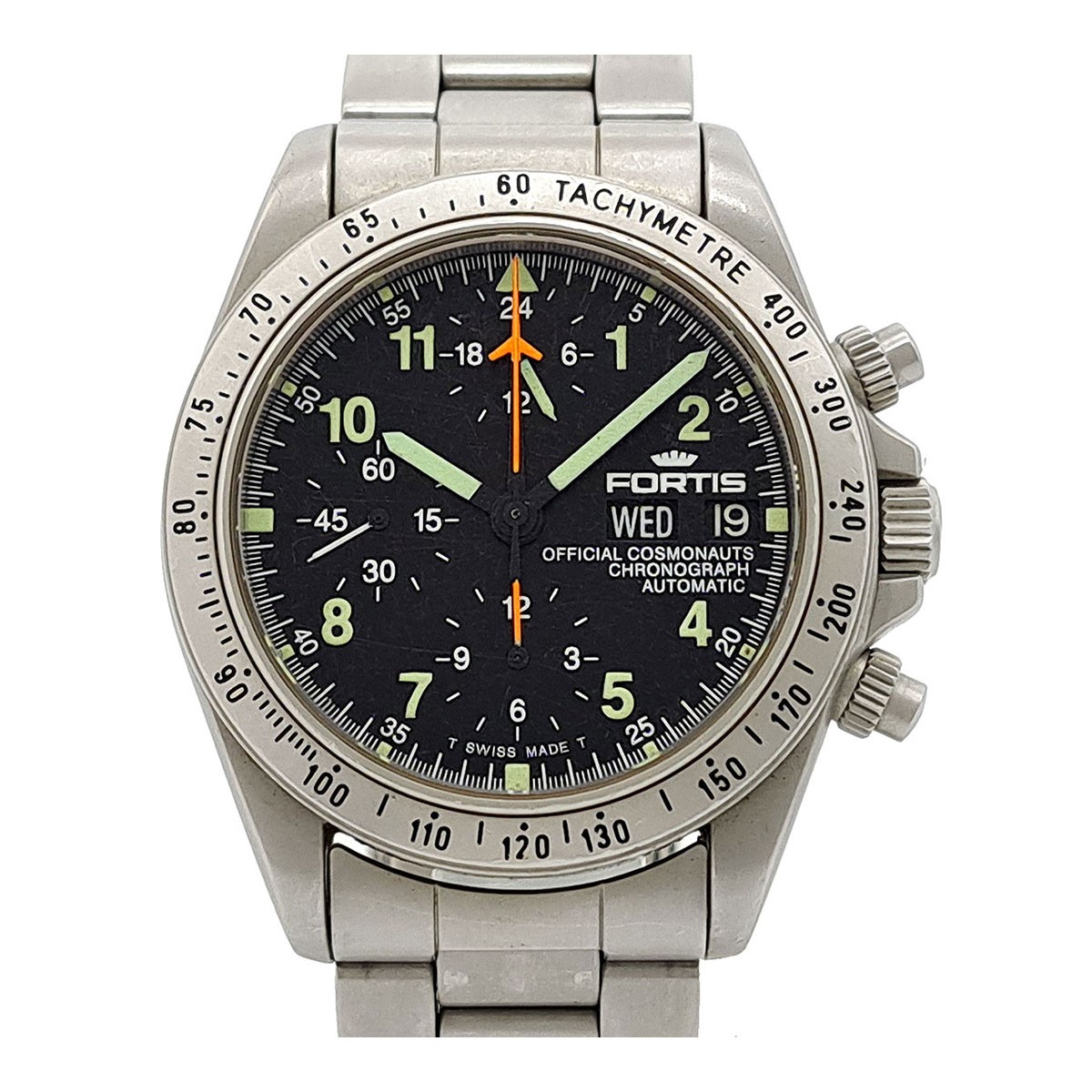 FORTIS 602.22.142 Official Cosmonaute Chronograph Lemania 5100 Automatic