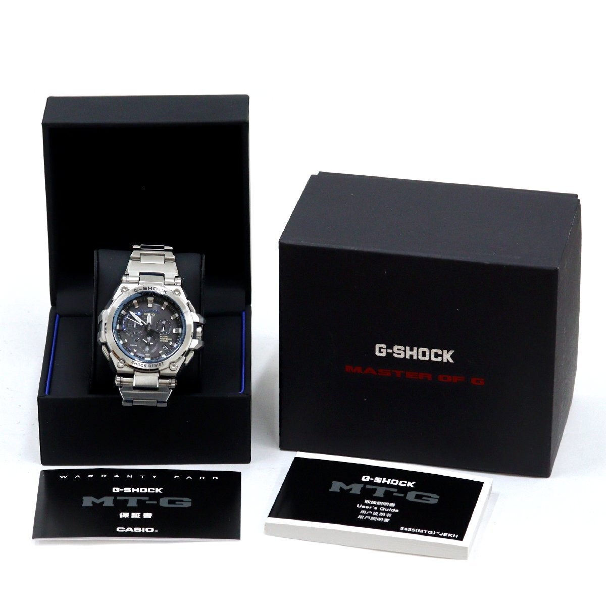 Casio G SHOCK MTG G1000D Wristwatch GPS Satellite Radio Solar Quartz Men’s