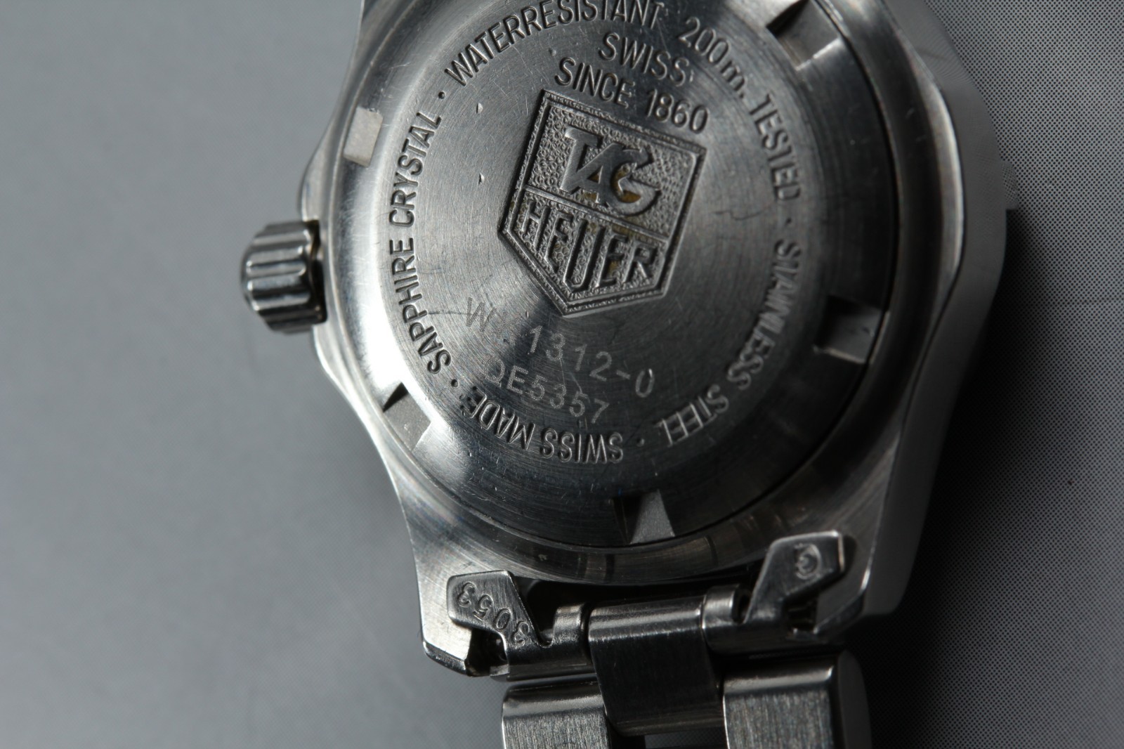 [ Near MINT ] TAG Heuer Professional 2000 WK1312-0 Silver Ladies Quartz QZ Watch