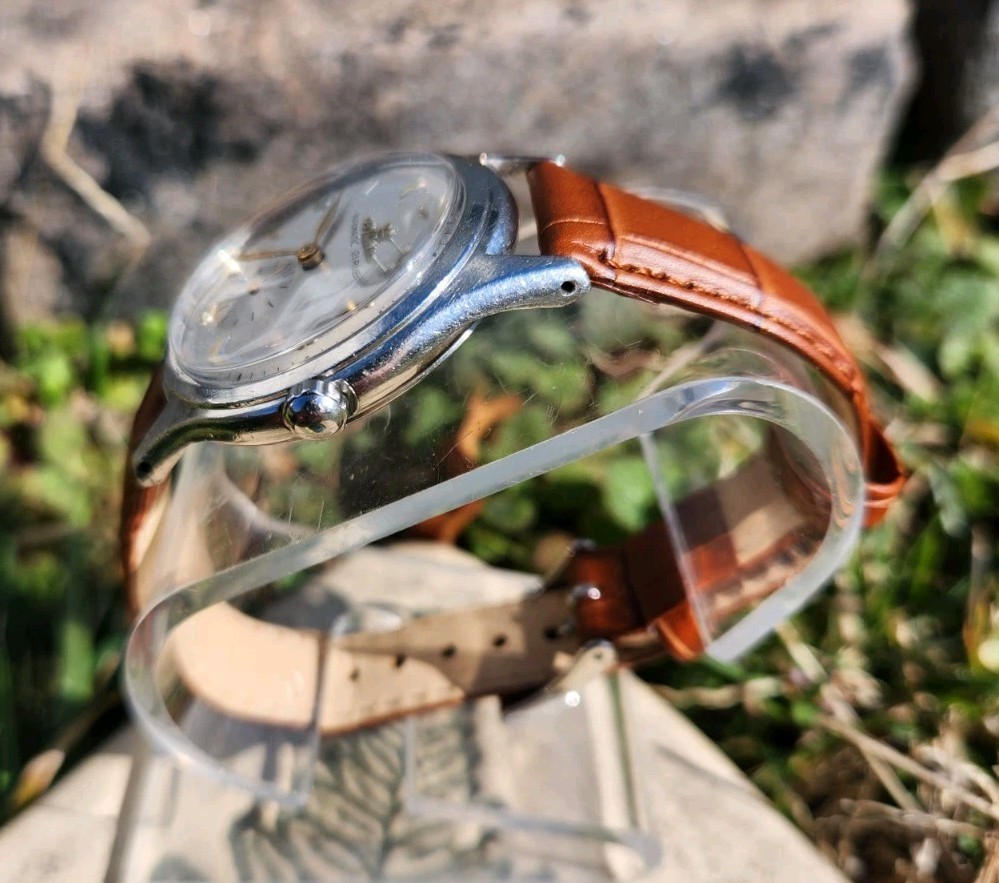 Vtg Lemania Automatic REF 259 *SERVICED* Men’s 35mm Watch LWO3600 21 Jewel!!!