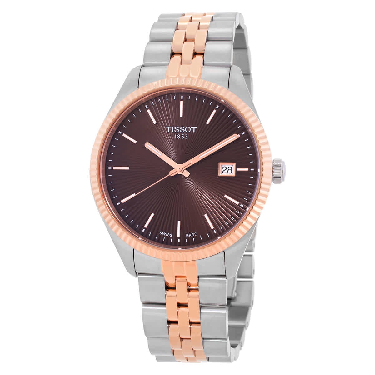Tissot Ballade Quartz Brown Dial Men’s Watch T1564102229101