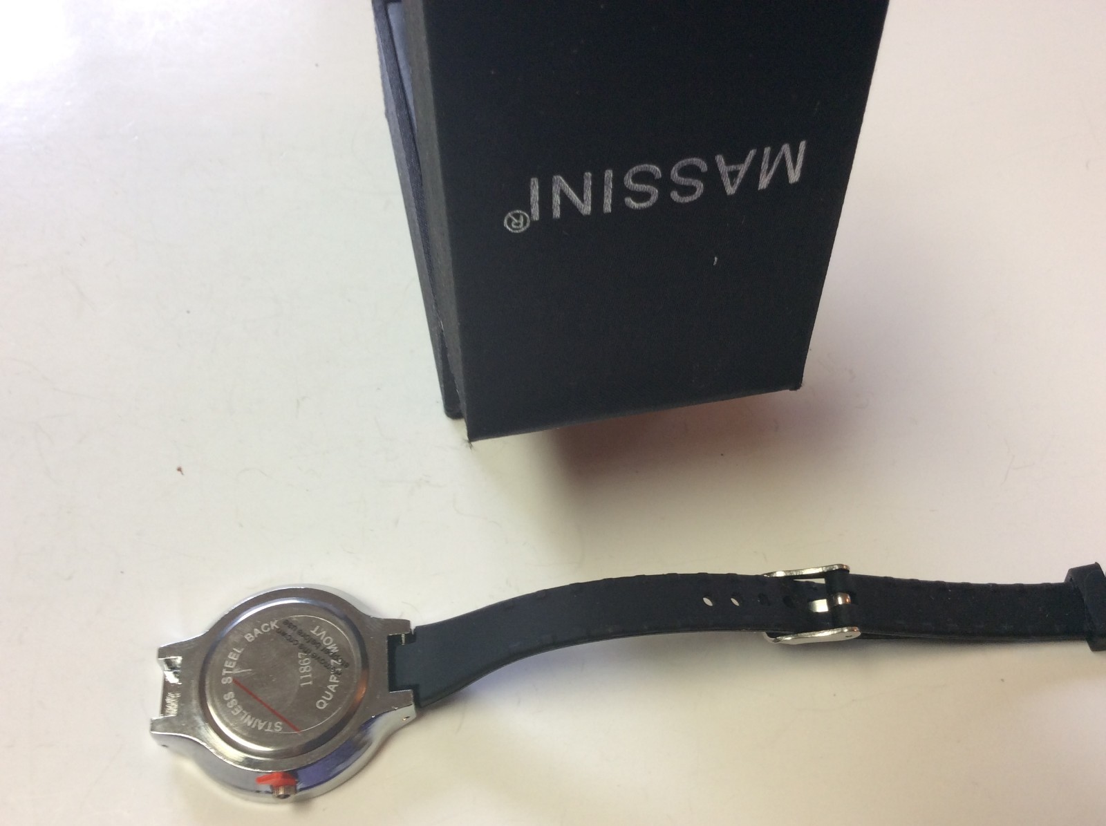 Collectible Massini womens watch,new old stock,large case/dial,unique dial L780