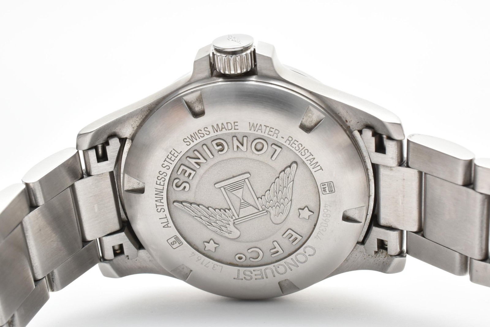 【MINT】Longines Conquest V.H.P. L3.716.4.76.6 41mm Silver Dial Men’s Watch