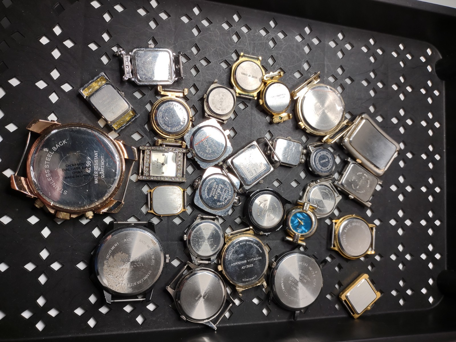 Lot Of Untested Watches No Bands Watch Lot STBAE