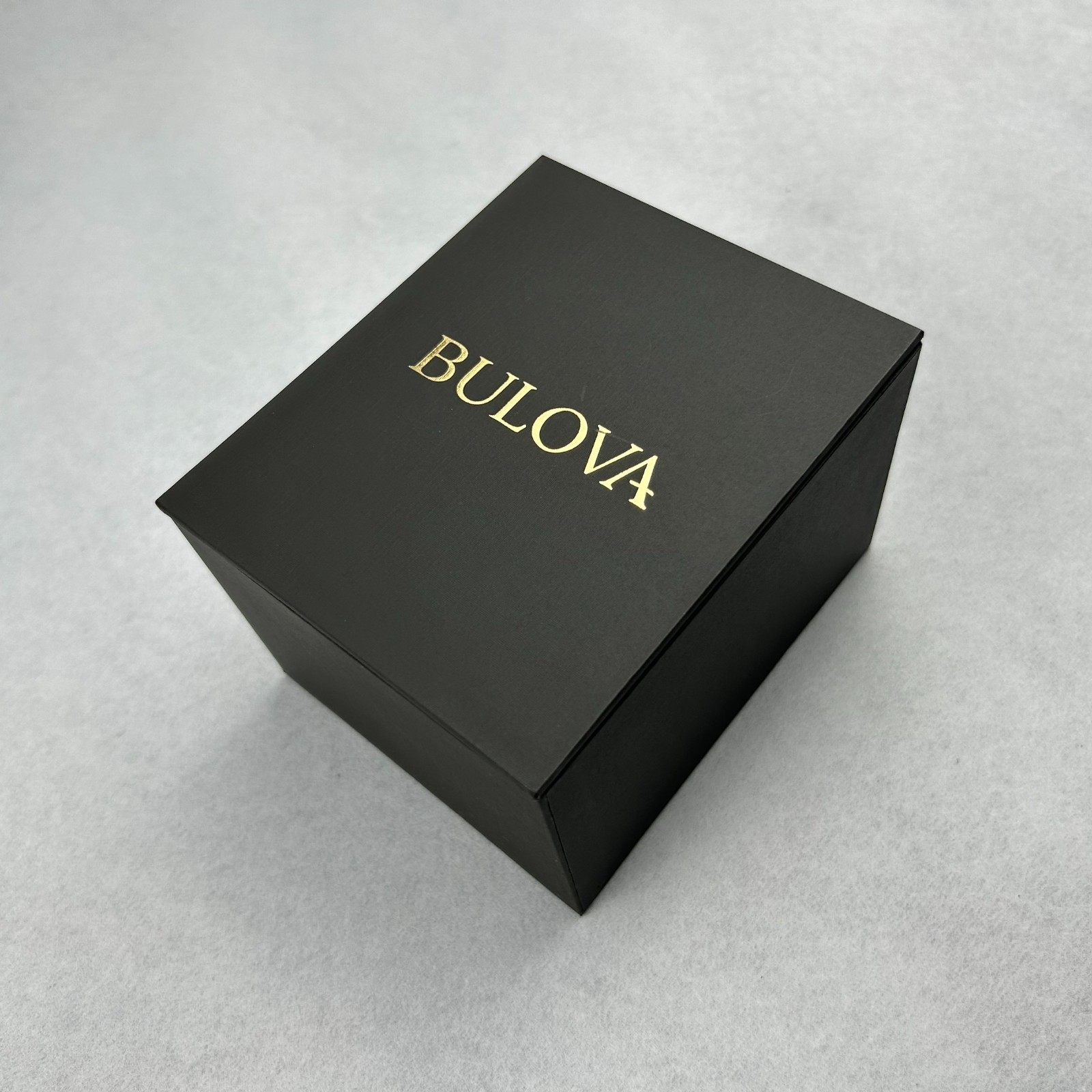 Bulova Wilton Classic 96B288 Black Dial Chronograph Men’s Quartz Watch 46.5mm