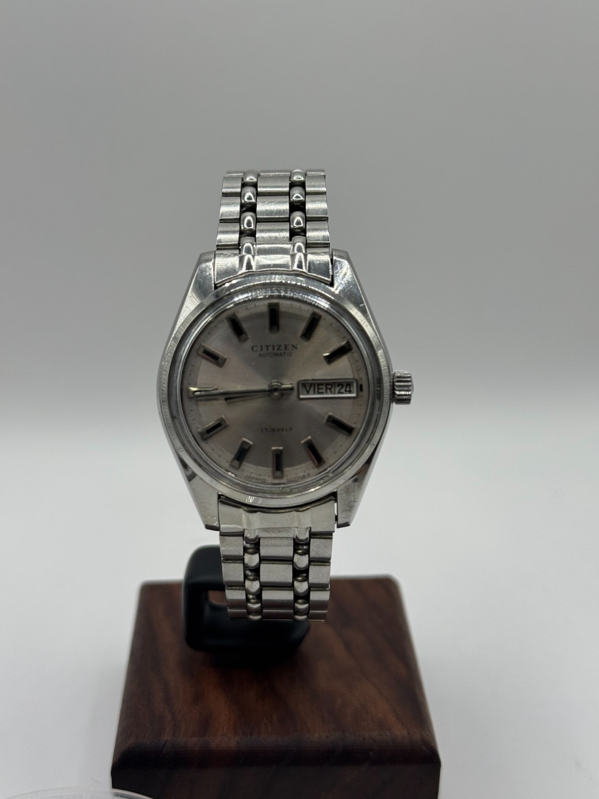 Vintage 1970s Citizen Automatic Caliber 6500 Parawater Men’s Watch Serviced Runs