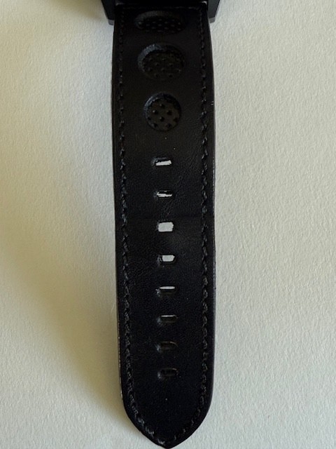 U-BOAT Flight Deck 100m Black Automatic Dial Leather Strap – U7750