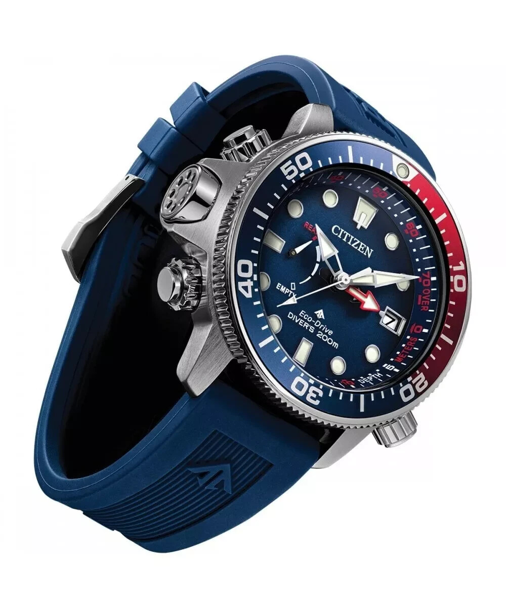 New $795 Citizen Promaster Aqualand Men’s Dive Watch Blue Dial BN2038-01L