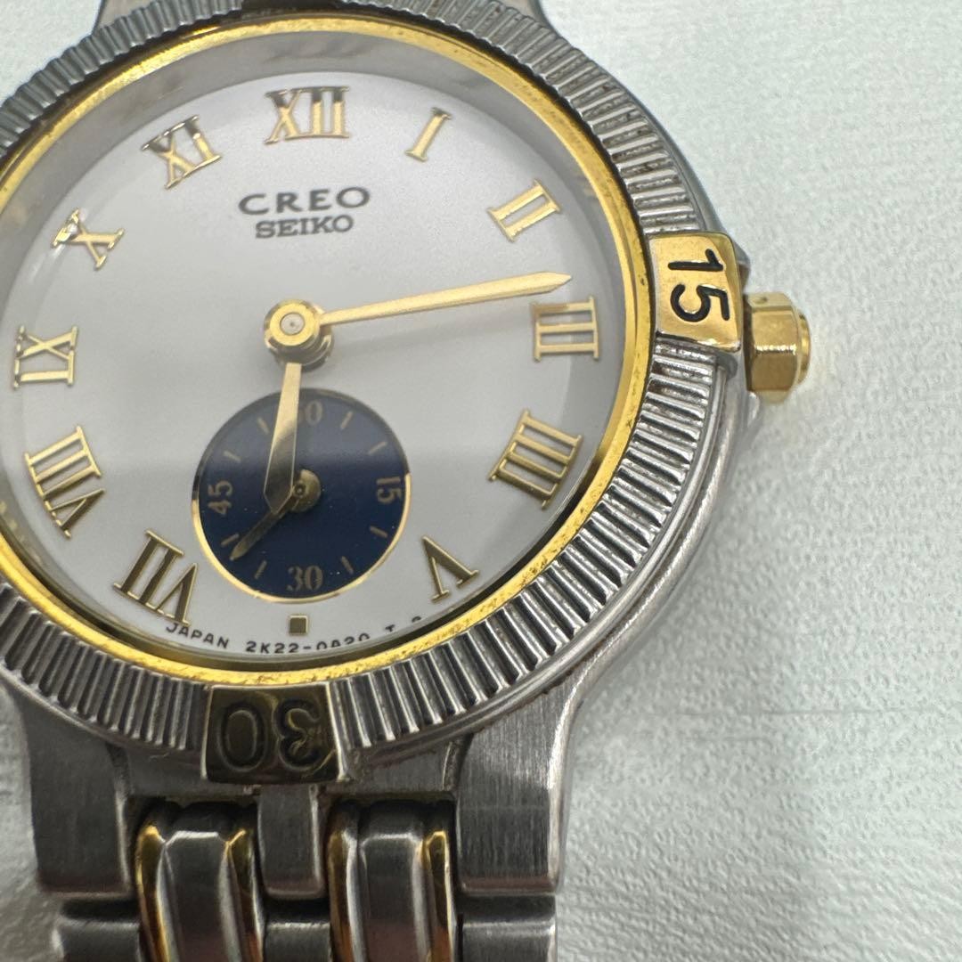 SEIKO CREO Two-Tone Watch [Battery Replaced]