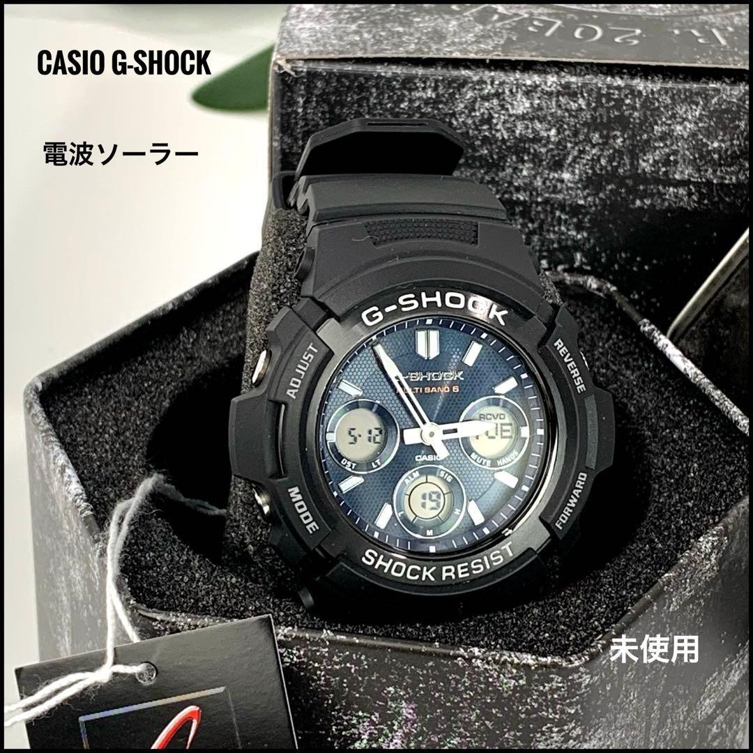 CASIO G-SHOCK AWGM100SB-2AER Radio solar unused