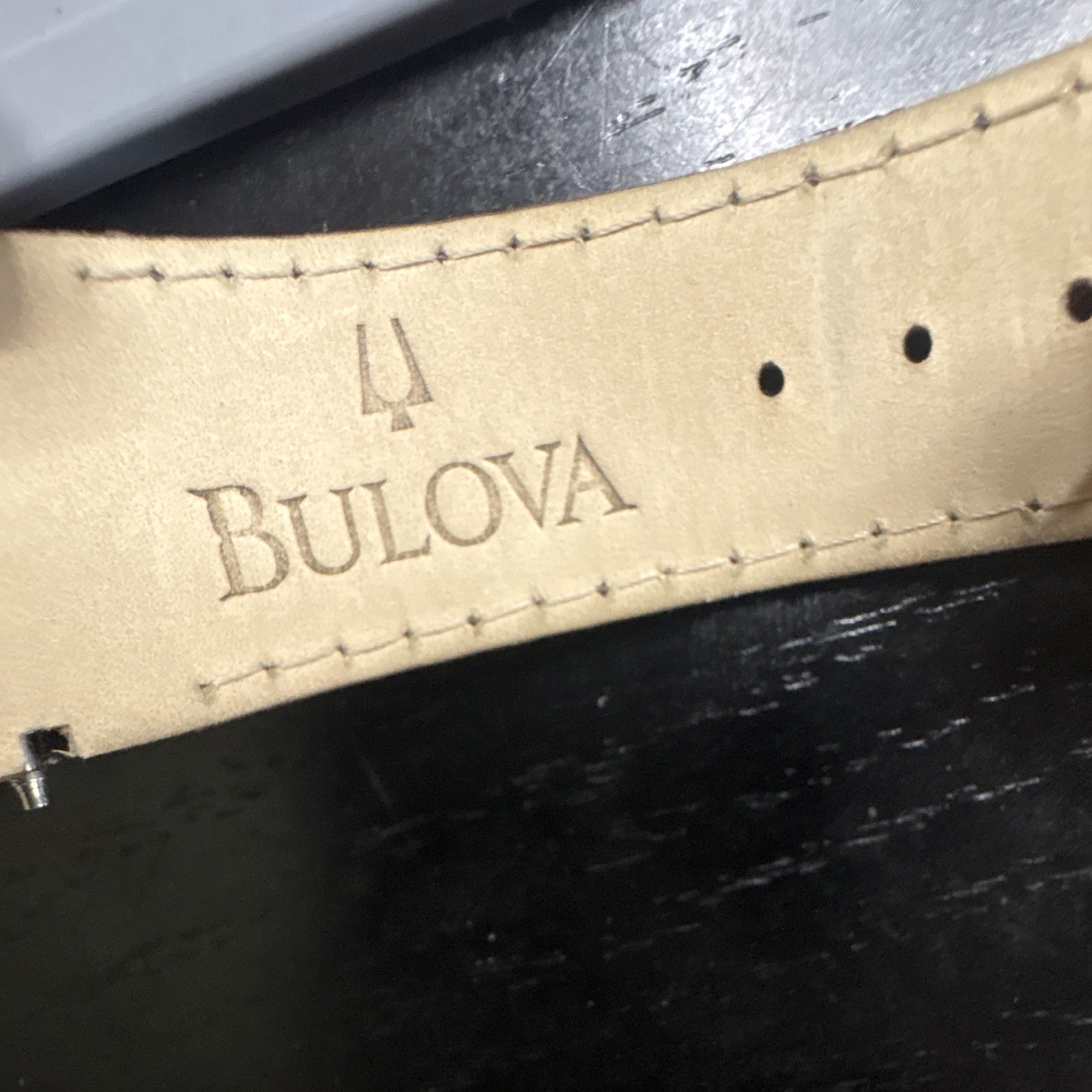 Bulova Precisionist for parts Men’s Quartz 46mm Gold SS Brown Dial Date