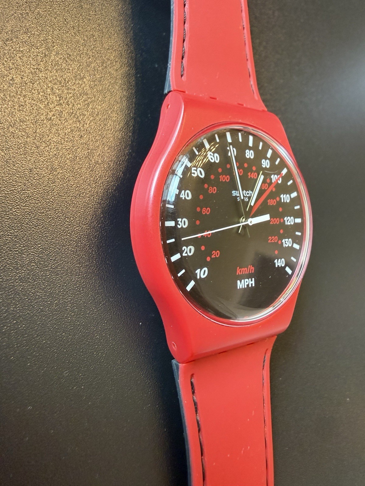 For sale: Swatch Red Brake Watch