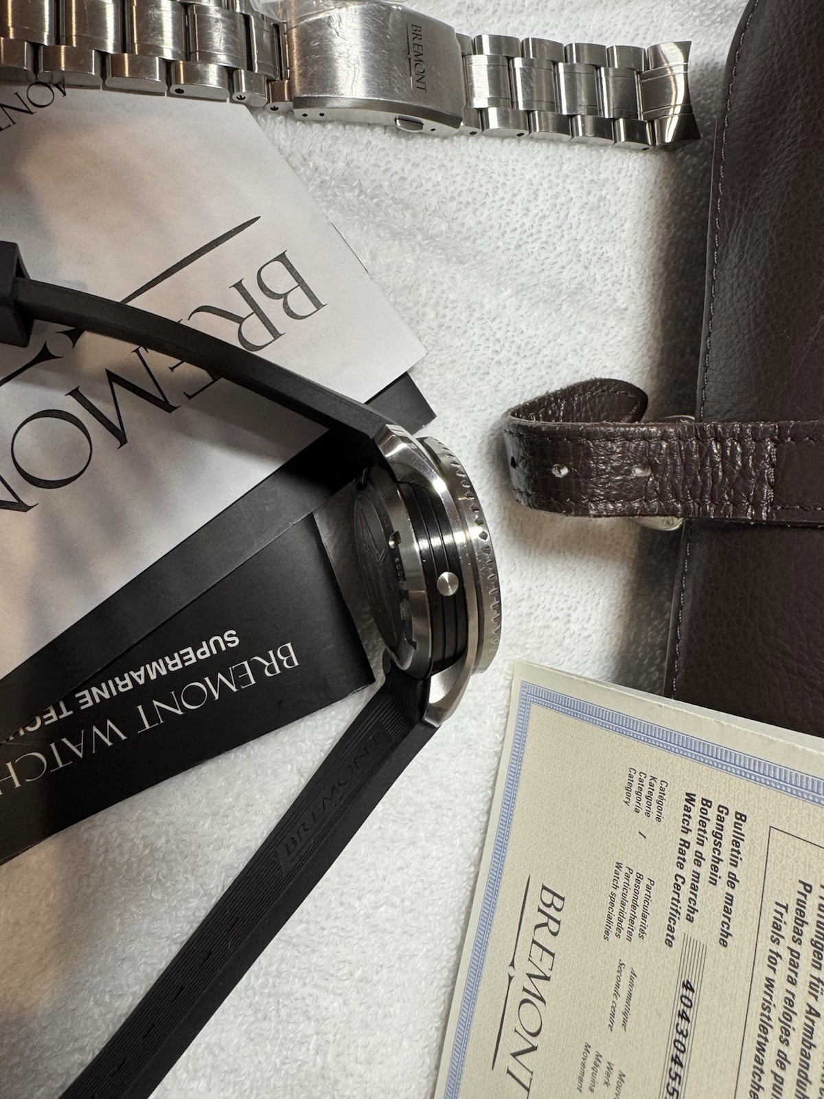 Bremont Supermarine Blue Men’s Watch – S500