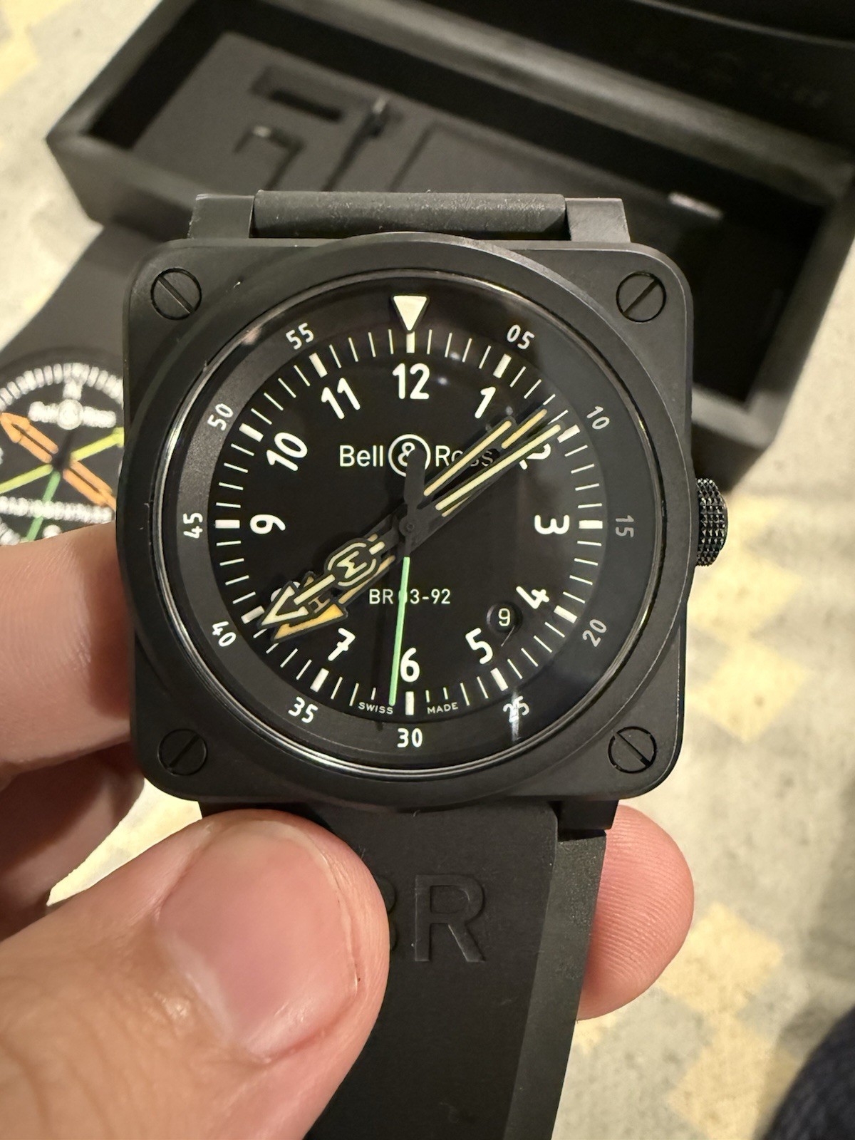 Bell & Ross BR 03-92 Radio Compass 403/999 Box & Papers