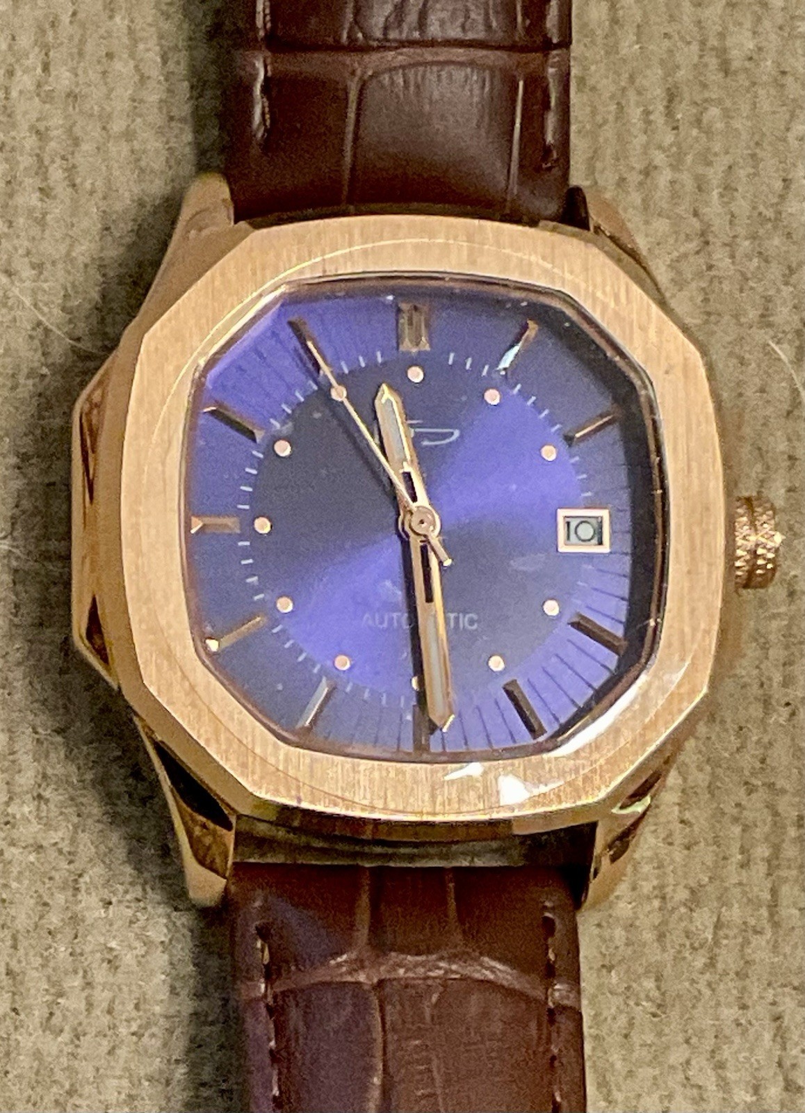Daniel Steiger Monument 9329 R-M Automatic Men’s Watch Blue Sunray Dial