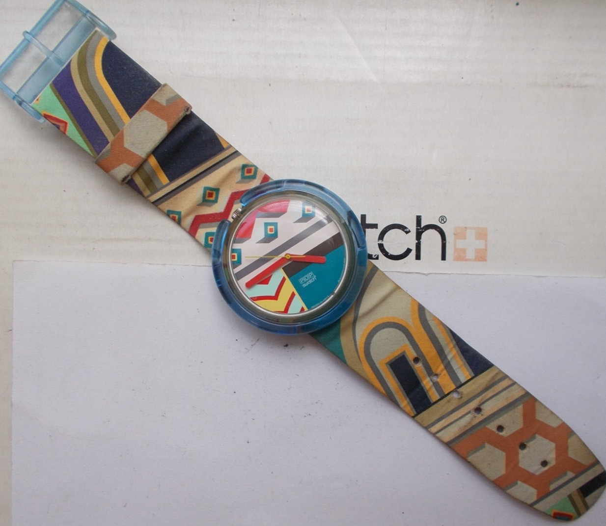 POP SWATCH ” MATIN A TANGER ” ’93 EXCELLENT WOW RARE L@@K VINTAGE