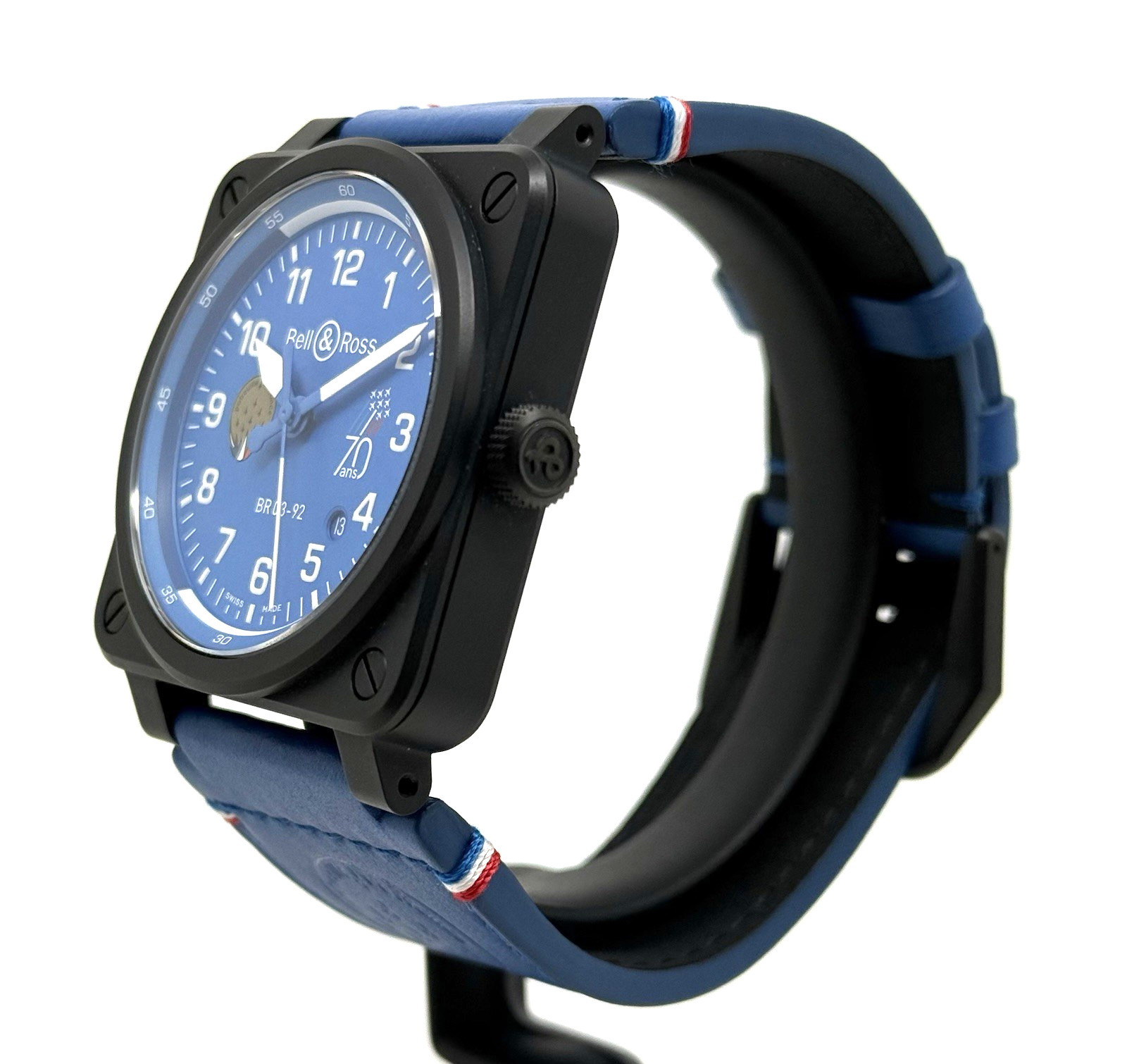 Bell & Ross BR03-92 Patrouille de France 70th 42mm Men’s Automatic Watch B&P 25