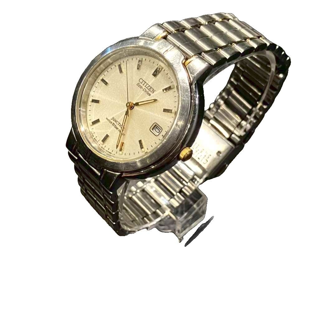 [A1R] Citizen Eco Drive Solar Silver Color Watch [r2t]