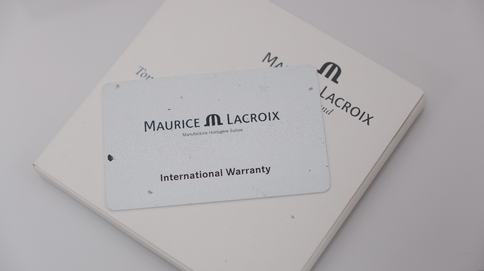 Maurice Lacroix Pontos Manual Wind Men’s Watch Steel PT7518 WITH BOX PAPERS NICE