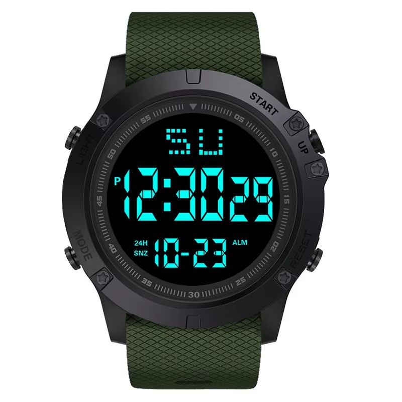 Waterproof Digital Sports Watch Military Tactical LED Backlight Wristwatch 1pcs