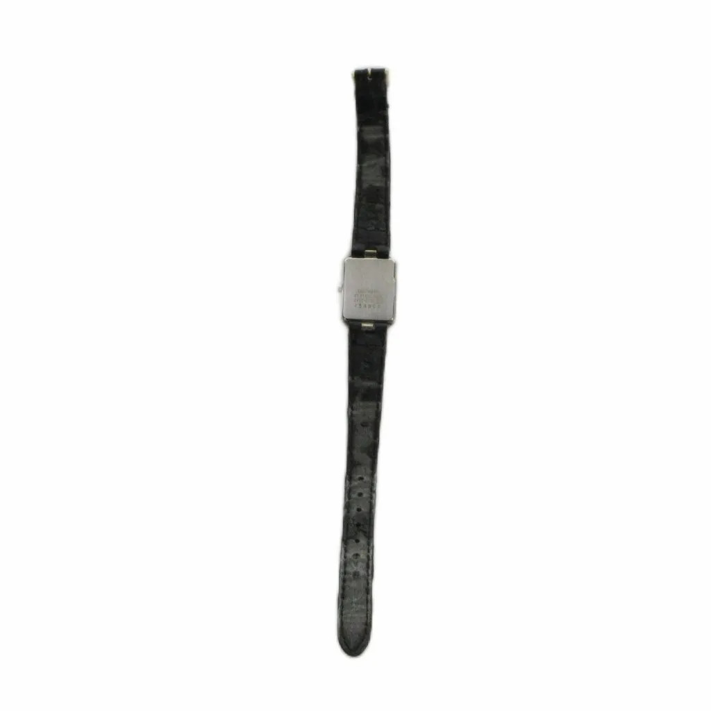 Seiko SEIKO LASSALE 2F50-5199 Wristwatch Quartz Leather Strap Bar Index Silver G
