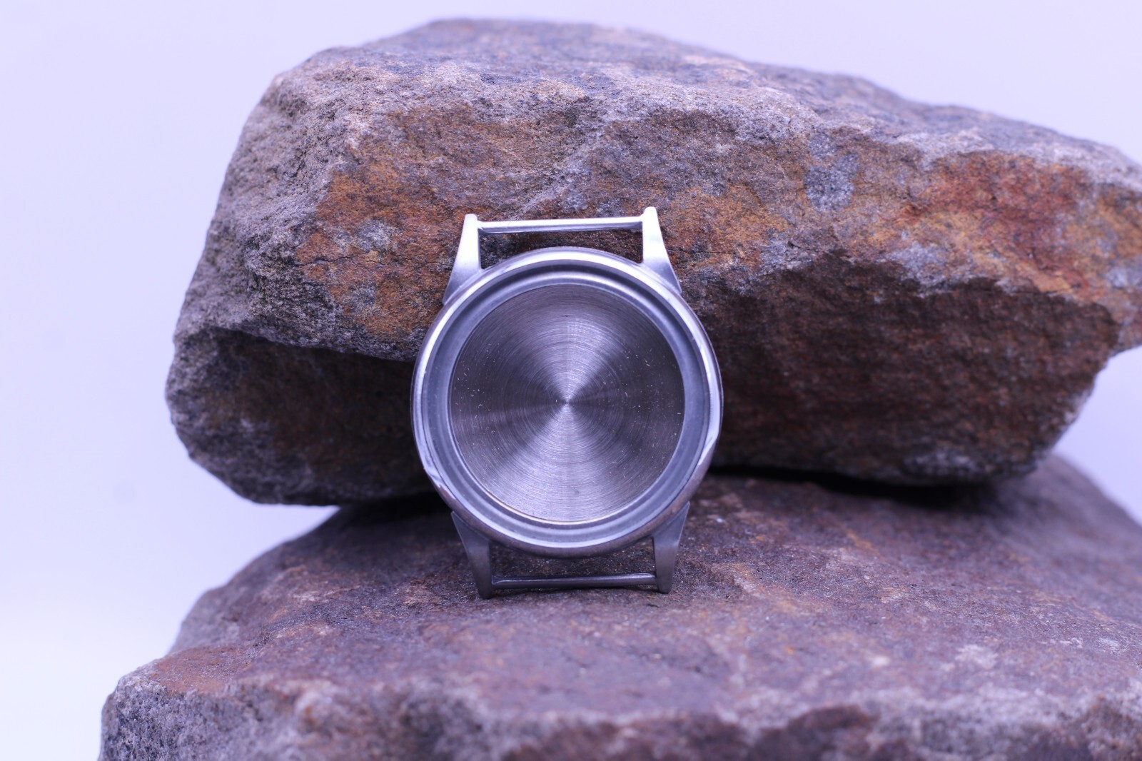 OUR SWISS STAINLESS STEEL BOTTOM MEN’S MILITARY WRIST WATCH CASE FIXED LUG (DK)