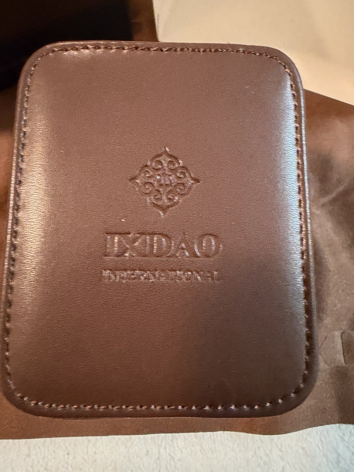 NEW IXDAO JD-DZ09S White Dial With Blue Print. Swiss Quartz Movement