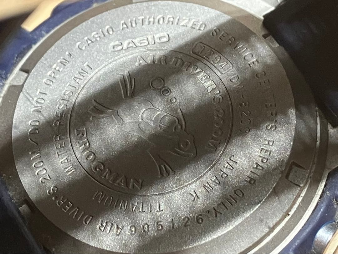 CASIO G SHOCK DW 8200NK 2JR Wristwatch